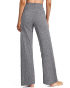 Promover Wide-Leg Sweatpants For Women With Pockets Heather - Style 2