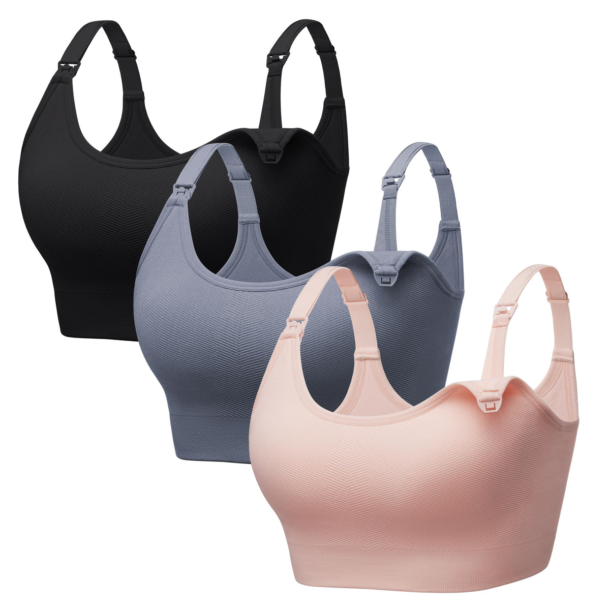 Women's Angelhood Wireless for Breastfeeding, Sport Bralettes Nursing Bra