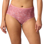 ExOfficio Women’s Give-N-Go 2.0 Full Cut Brief - Travel Underwear, Breathable, Durable, Easy to Clean, Marble Florals, X-Large