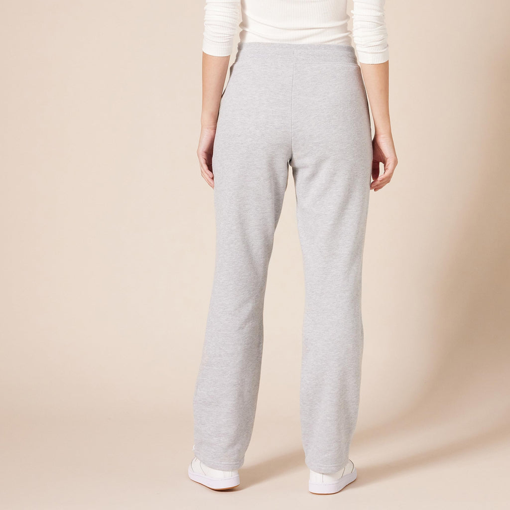 Essentials Women's Straight-Leg Fleece Sweatpants With Drawstring
