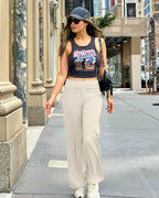 G4free Yoga Dress Pants For Women With Pockets Stretch Ivory S Regular