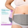 Women's Frida Mom C-section Elegant & Cold Therapy Belly Binder, Recovery Must Have Band, Incision Protector, for Post-op Swelling, Postpartum