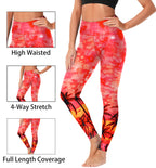 Women's Long Swimming Bottom High-Waist Rash Guard Pants UPF 50+ Sun