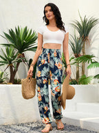 Qianxizhan Women's Harem Pants High-Waist Yoga Boho - Style 7