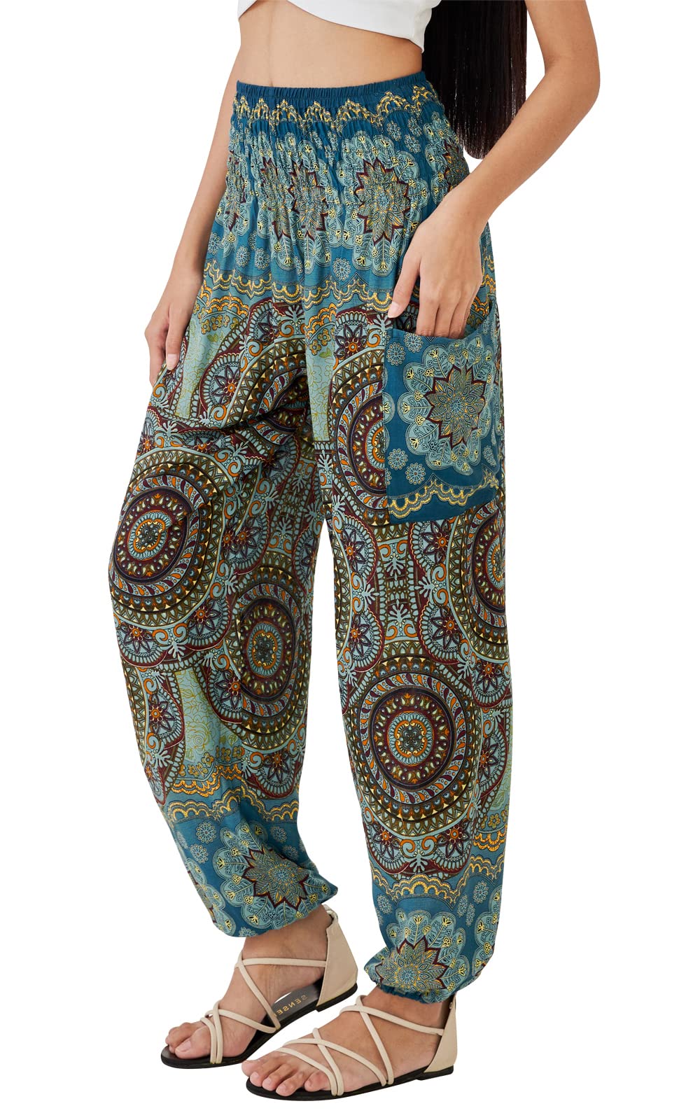 Joob Boho Pants For Women Hippie Harem Women's Yoga – Comfy - Style 9