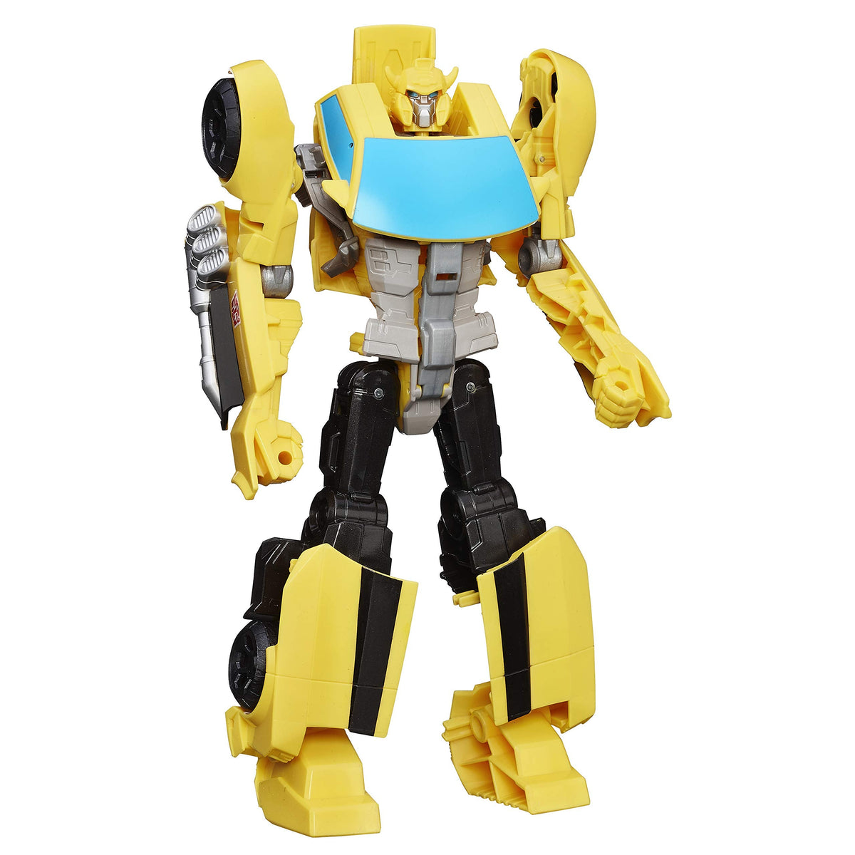 Transformers Toys Heroic Bumblebee Action Figure - Timeless Large-Scale Figure, Changes into Yellow Toy Car, 11" (Fanci Exclusive)
