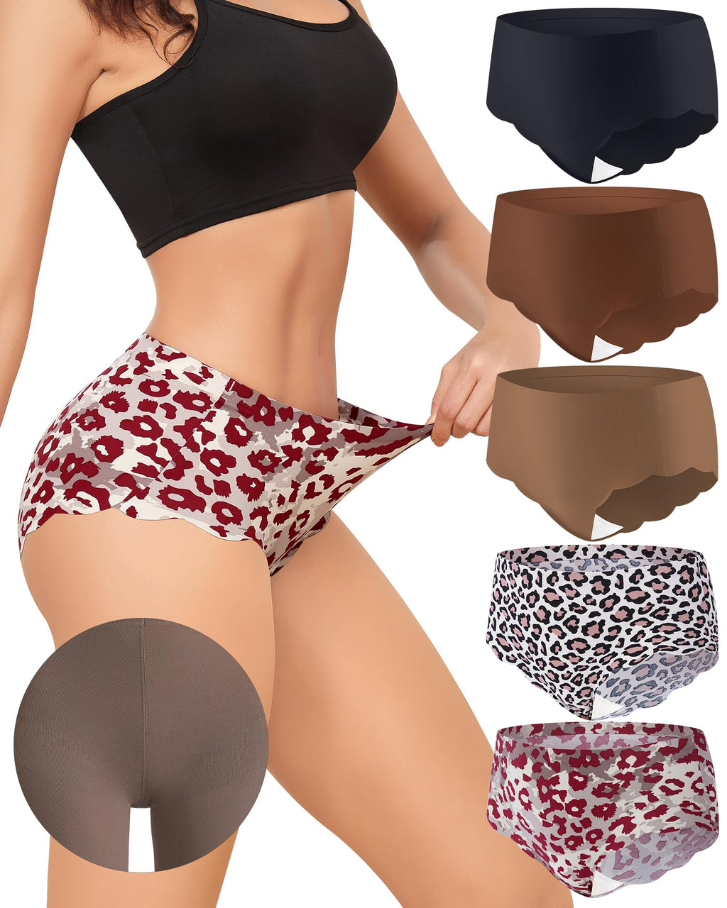 LEVAO Camel Proof Seamless Underwear for Women S-XXL