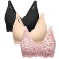 Women's Angelhood for Breastfeeding 3 Pack Seamless Nursing Bra