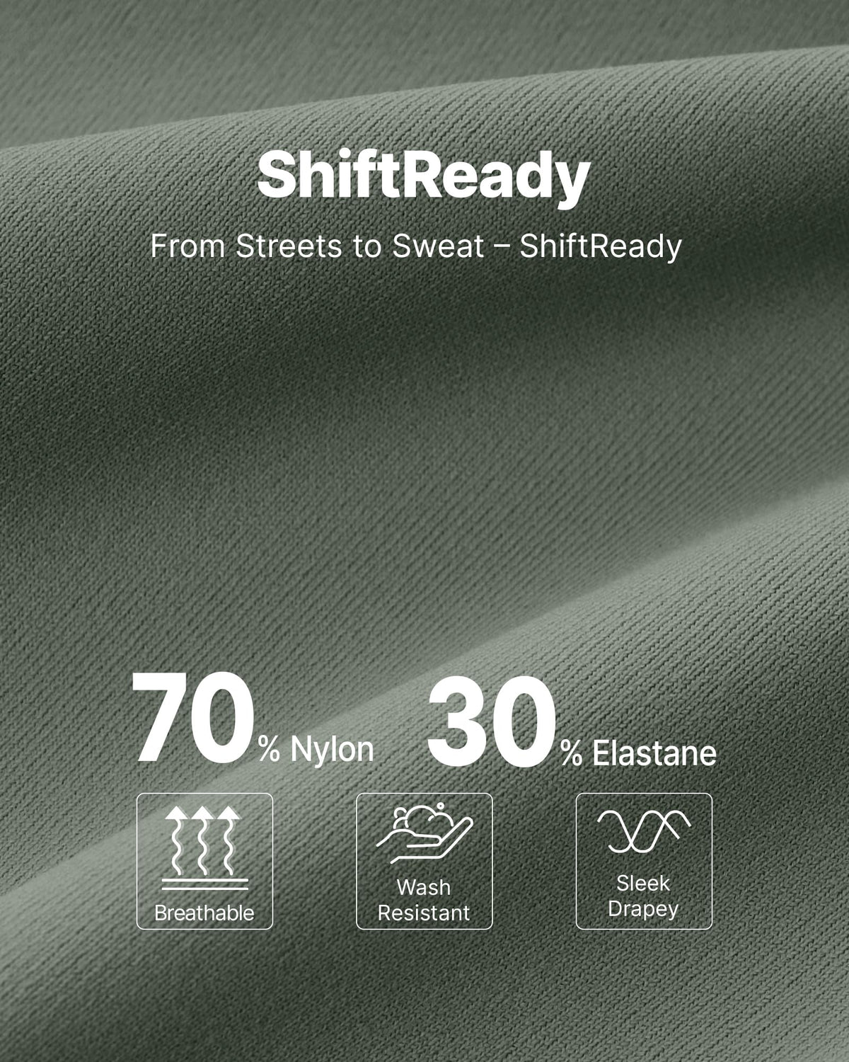 G4free Straight Athletic Pants For Women Dress Work Gray Sage Xl