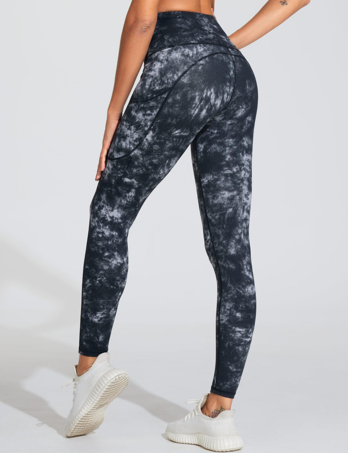 The Gym People Women's Thick High-Waist Yoga Pants Workout Leggings