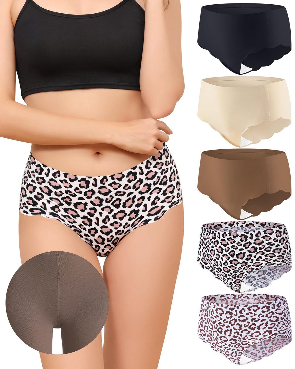 LEVAO Camel Proof Seamless Underwear for Women S-XXL