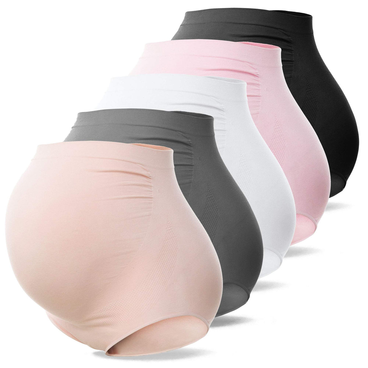Women's Sunnybuy Maternity High Waist Pregnancy Seamless Soft Panties