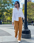 Promover Flare Yoga Pants For Women With Pockets Soft Coca Mocha S