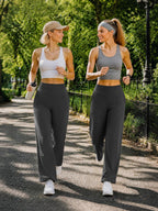 Women's Copyleaf Wide-Leg Pants Woman High-Waist Yoga With - Size Small