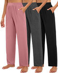 Huukeay 3 Pack Women's Lounge Pants Cozy Sweatpants X-large - Size X-Large
