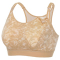 Women's Gratlin Cotton for Breastfeeding Smoke Fills The Air (color of Skin) Small Nursing Bra