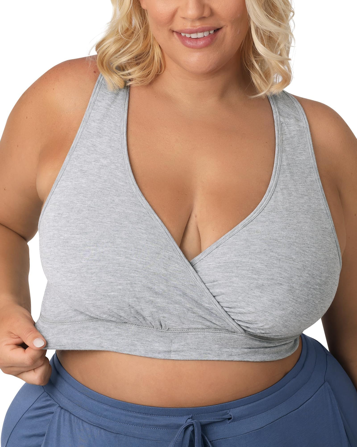 Women's Kindred Bravely French Terry Racerback & Sleep Nursing Bra