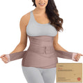 Women's 3 in 1 Postpartum Belly Support Recovery Wrap Band (dusty Plum, Xl) Intimates