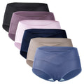 Mama Cotton Women's's Under The Bump Maternity Pregnancy Postpartum (color-multicolor-b 6 Pack, Size-xxl) Panties
