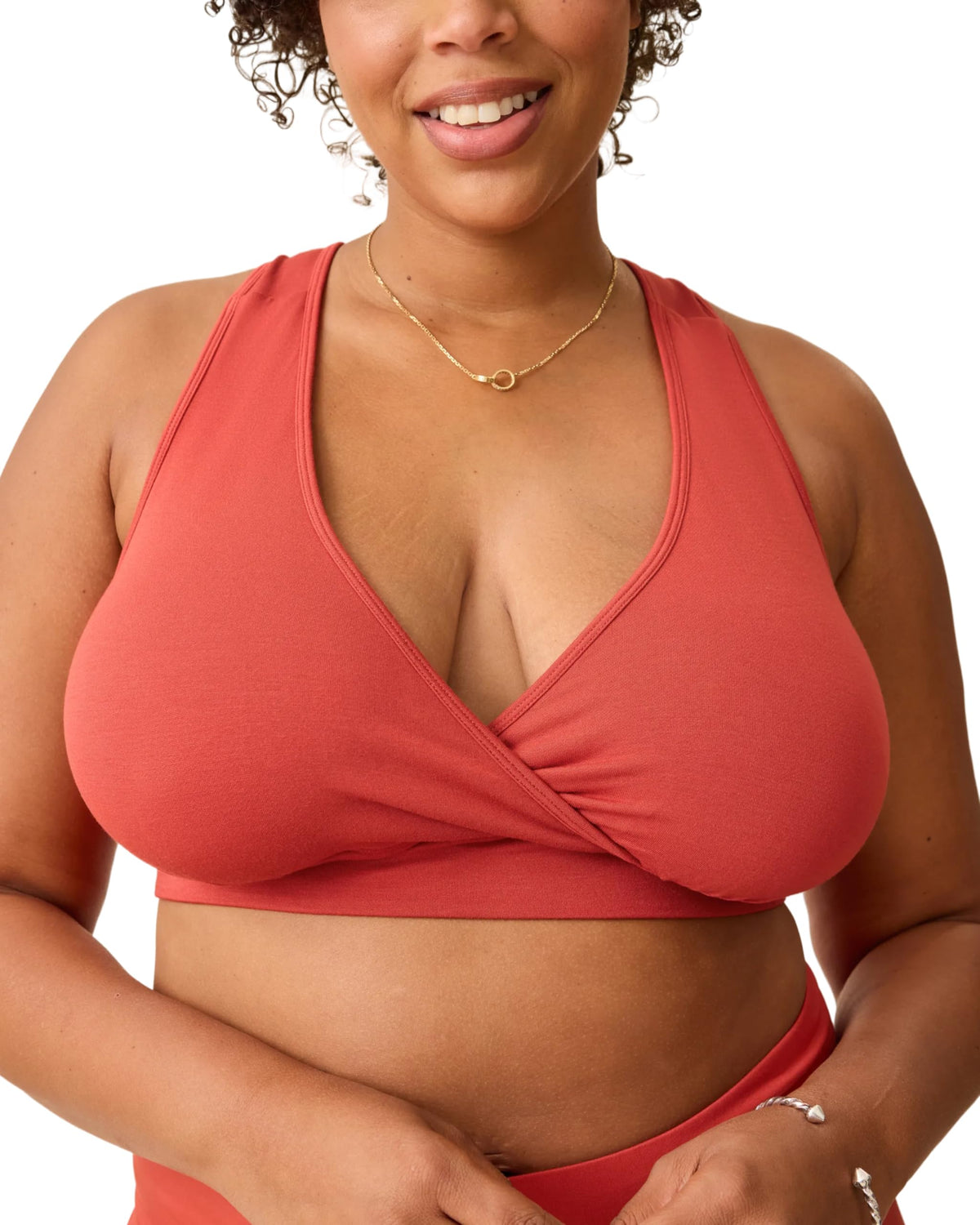 Women's Kindred Bravely French Terry Racerback & Sleep Nursing Bra