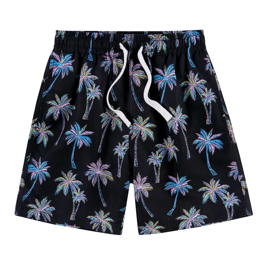 Cozople Big Boys Swim Trunks Size 14-16 Novelty 3D Print Hawaiia Style Bathing Suit with Mesh Liner Lightweight Quick Dry Swimming Shorts Swimsuit Size 10-12