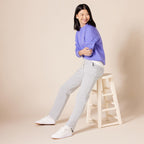 Essentials Women's Straight-Leg Fleece Sweatpants With Drawstring