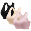 Women's Hbselect Maternity Nursing Sleep for Breastfeeding Wireless Bralette