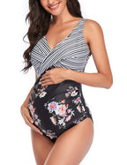Women's Summersunshine Maternity One-Piece Swimwear Front - Style 9