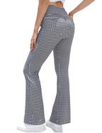 Vooveeya Women's Bootcut Leggings Bootleg Yoga Pants Flare - Style 83