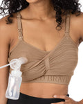 Women's Kindred Bravely Sublime Hands Free Pumping & Wireless Latte Nursing Bra