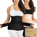 Women's 3 in 1 Postpartum Belly Support Recovery Wrap Band (blush Pink, Xl) Intimates