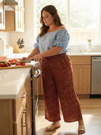 Lastshe Women's Plus Size Wide-Leg Pants Yoga For Women - Size 3X