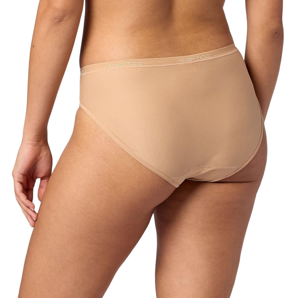 ExOfficio Women's Give-N-Go 2.0 Bikini Brief - Breathable and Quick-Dry Women's Underwear, Cafe, X-Large