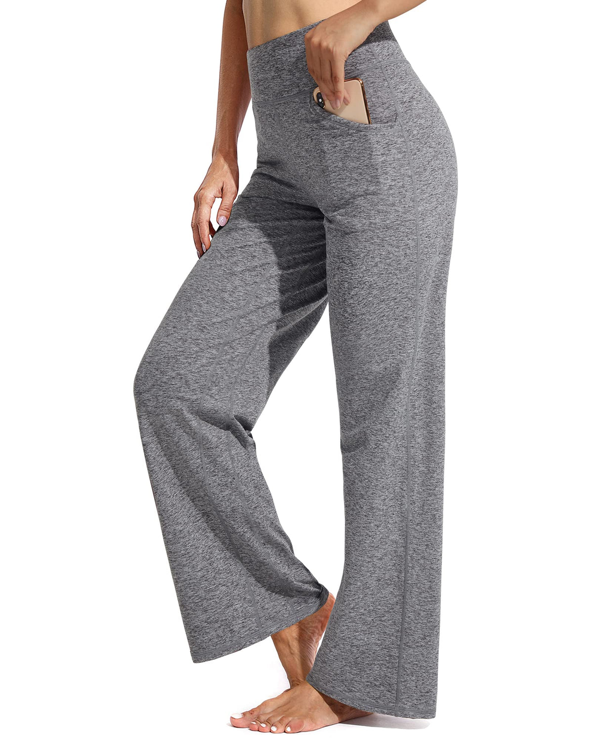Promover Wide-Leg Sweatpants For Women With Pockets - Size Small Short