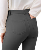 Vimpep Straight-Leg Yoga Dress Work Pants Women Pull On - Style 32