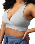 Women's Kindred Bravely French Terry Racerback & Sleep Nursing Bra