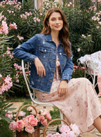 Evaless Womens Boyfriend Ripped Distressed Washed Crop Denim Jean Jacket 2026 Trendy Early Fashion Spring Summer Fall Country Concert