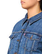 Levi's Women's Original Trucker Jacket (also Available, (new) See Her Run Plus, Xx-large Denim