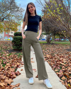 Promover Dress Pants For Women Stretch Soft Mocha Brown Xs Regular