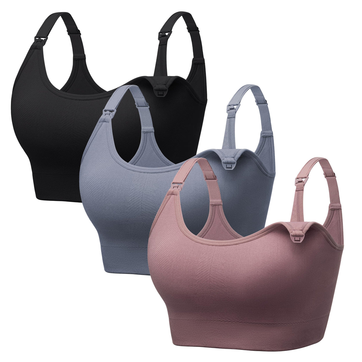 Women's Angelhood Wireless for Breastfeeding, Sport Bralettes Nursing Bra