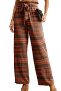 Iwollence Unique Adjustable Knot Palazzo Pants Women - Style 15
