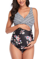 Women's Summersunshine Maternity One-Piece Swimwear Front - Style 9
