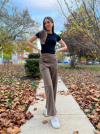 Promover Lounge Pants For Women With Pockets Stretch Taupe Xxs Tall